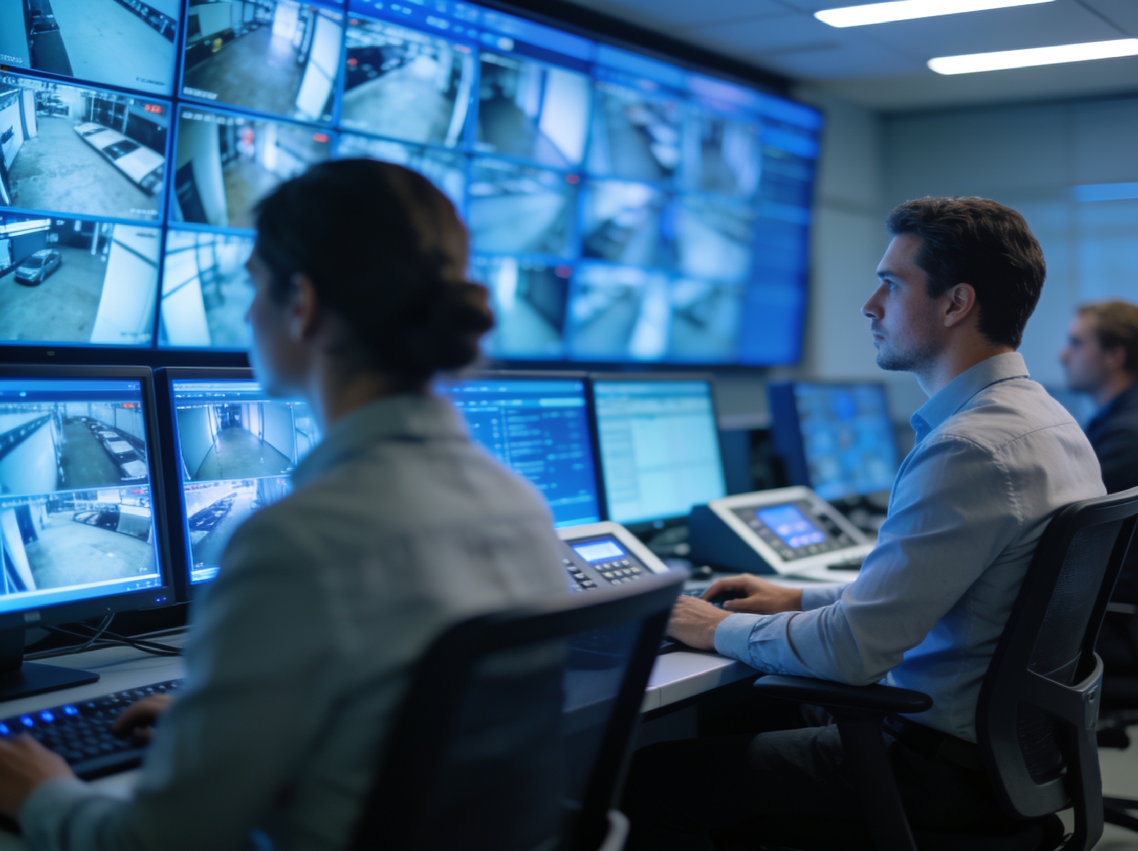 SCM 24/7 security control room monitoring Melbourne sites