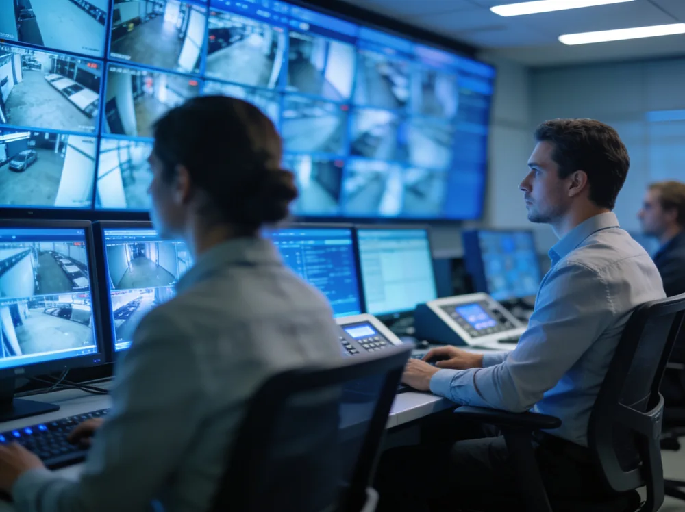 SCM 24/7 security control room monitoring Melbourne sites