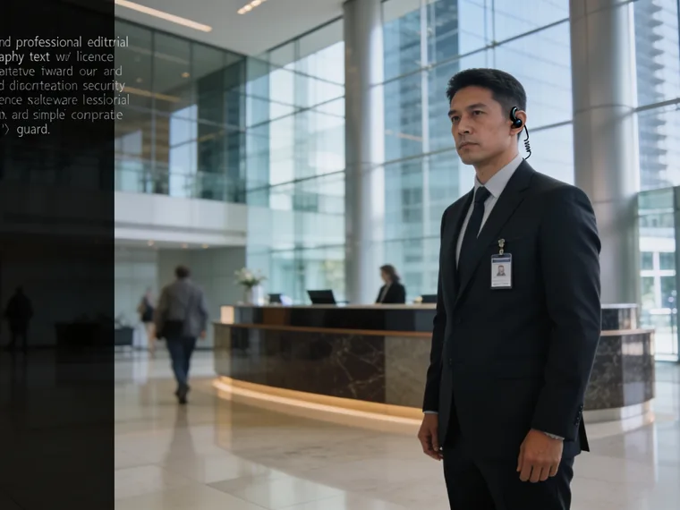 SCM licensed Melbourne security team